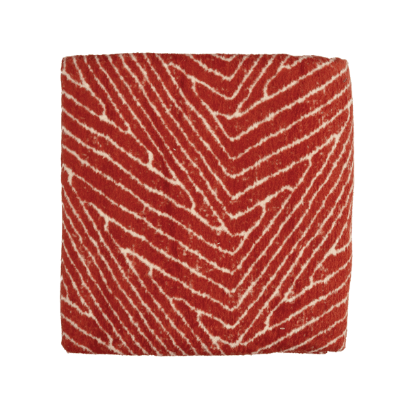 pomax CORFINO - deken - katoen / acryl - L 200 x W 150 cm - roest