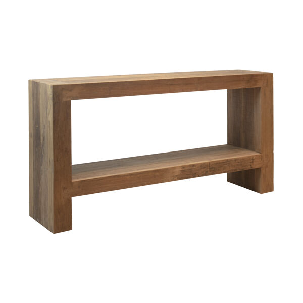 Pomax CORSICA - Console - Gerecycleerd Hout - L 180 X W 38 X H 90 Cm - Naturel