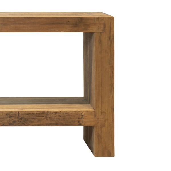 Pomax CORSICA - Console - Gerecycleerd Hout - L 180 X W 38 X H 90 Cm - Naturel