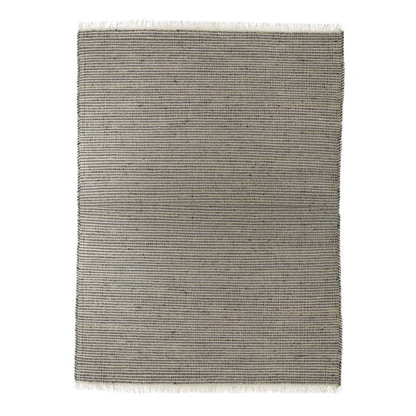 pomax DAISY - tapijt - jute / wol - L 240 x W 180 cm - houtskool