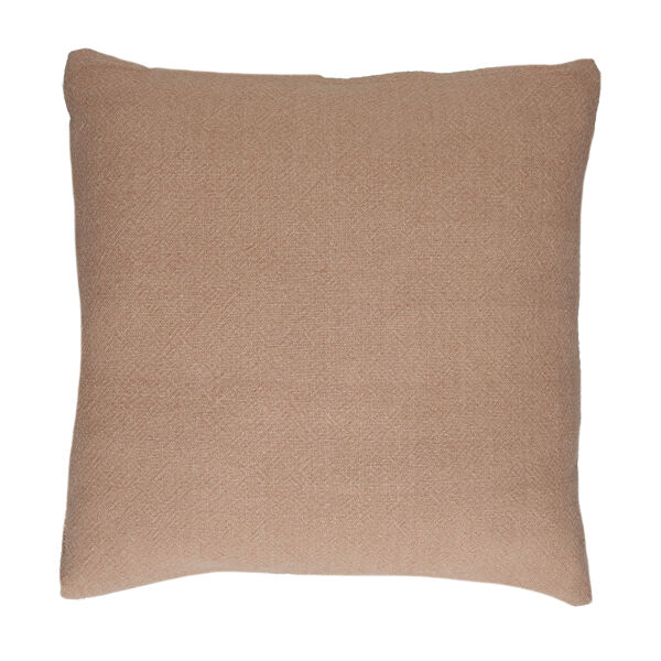 Pomax DIMARO - Kussen - Linnen / Katoen - L 50 X W 50 Cm - Zandkleur