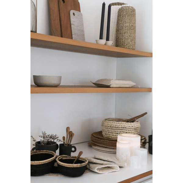 Pomax ECKOO - Set/2 Ovenwanten - Jute / Katoen - L 22 X W 15 Cm - Naturel