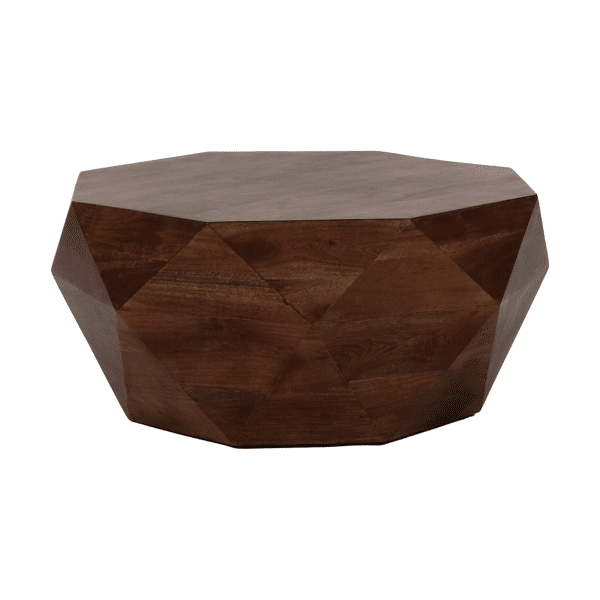 pomax EDENBURG - salontafel - acacia hout - L 80 x W 80 x H 35 cm - bruin