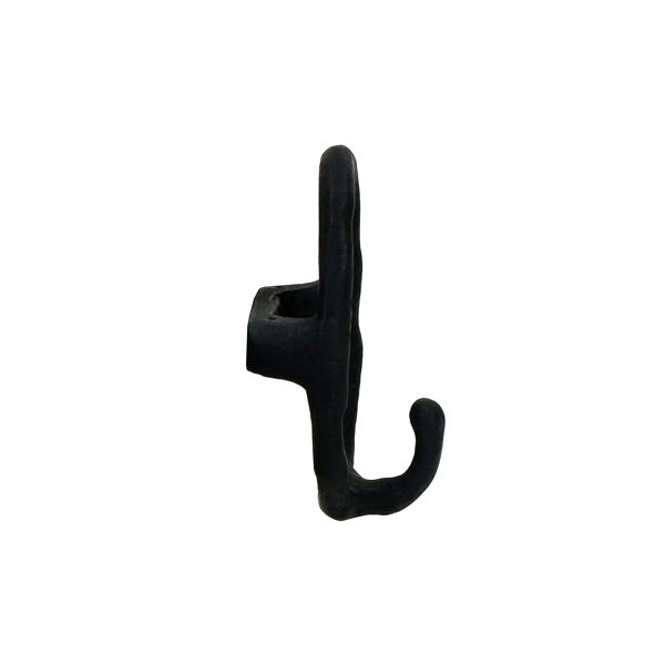 Pomax EVANNA - Wandhaak - Aluminium - L 6 X W 4 5 X H 8 8 Cm - Zwart