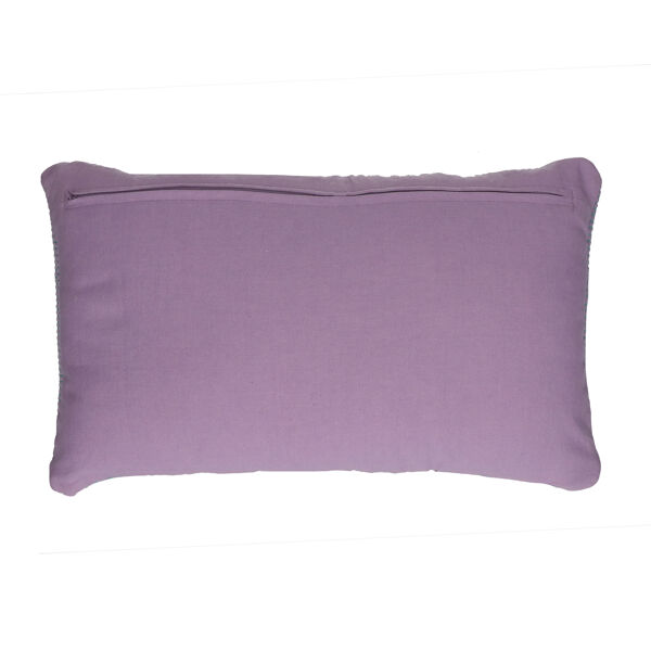 Pomax EVORA - Kussen - Gerecycleerd Katoen - L 50 X W 30 Cm - Lavendel