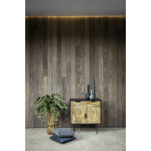 Pomax FIORI - Artificiële Pluim - Kunststof - H 120 Cm - Honing