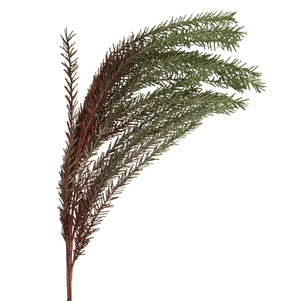 pomax FIORI - artificiële pluim - kunststof - H 120 cm - honing