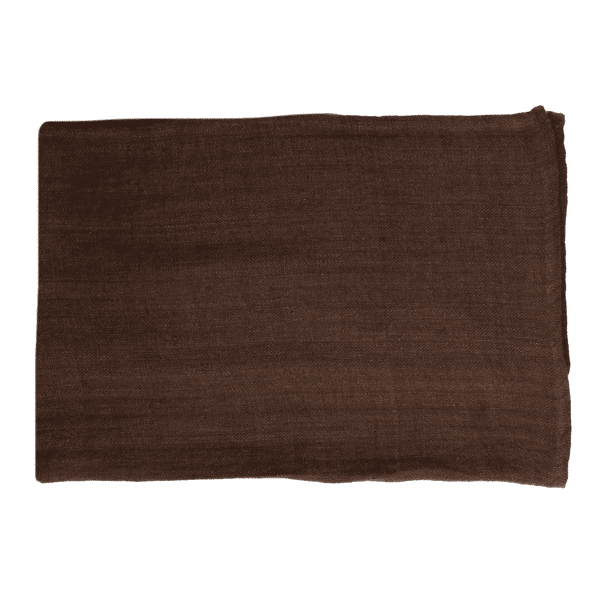 pomax GENOVA - tafelkleed - stonewashed linnen - L 250 x W 170 cm - bruin