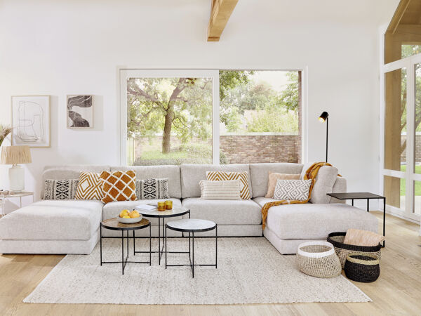 Pomax HARBIN - Vloerlamp - Metaal - DIA 10 X H 154 Cm - Zwart