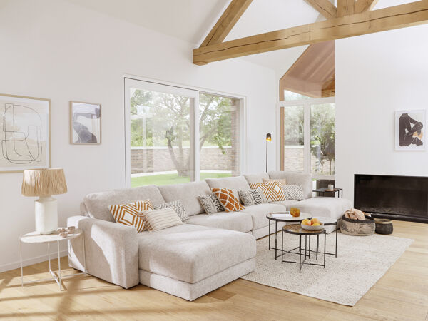 Pomax HARBIN - Vloerlamp - Metaal - DIA 10 X H 154 Cm - Zwart