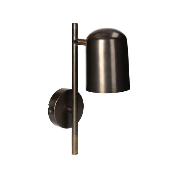 pomax HARBIN - wandlamp - metaal - DIA 10 x H 32 cm - koper pomax HARBIN - wandlamp - metaal - DIA 10 x H 32 cm - koper