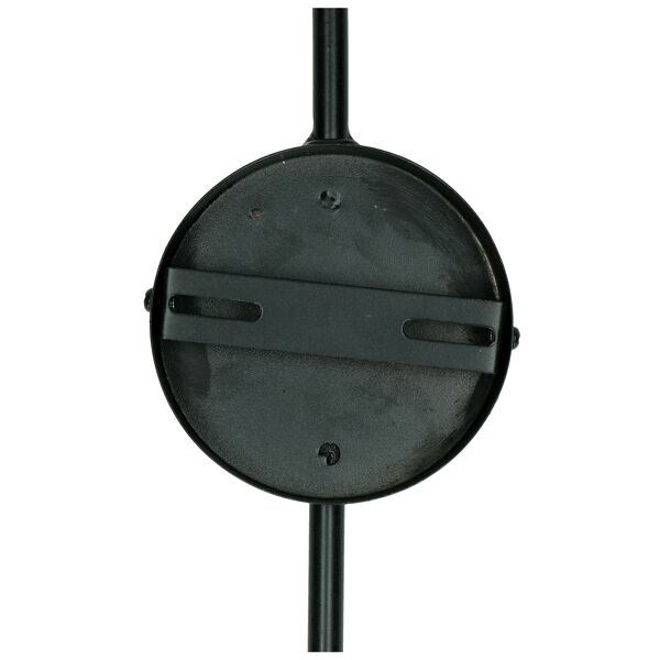 Pomax ILENA - Muurlamp - Metaal - L 47 X W 11 X H 56 Cm - Zwart