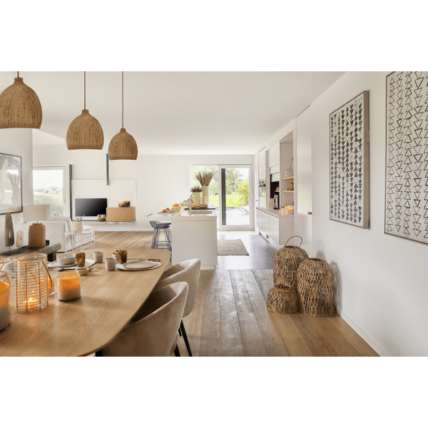 Pomax JAYA - Tapijt - Jute / Katoen - L 200 X W 70 Cm - Naturel