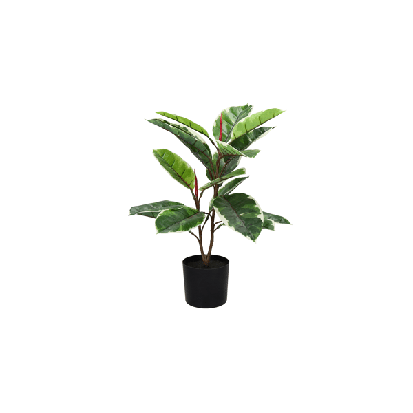 pomax JUNGLE FEVER - kunstplant in pot - kunststof / metaal - H 60 cm - groen
