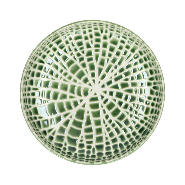 Pomax LOTUS - Blate - Porselein - DIA 20 3 X H 4 5 Cm - Groen