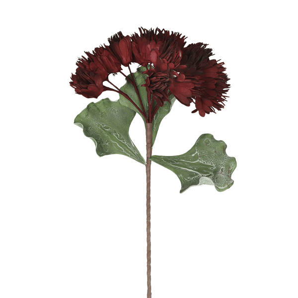 pomax LOULOU - artificiële bloem - kunststof - H 85 cm - rood