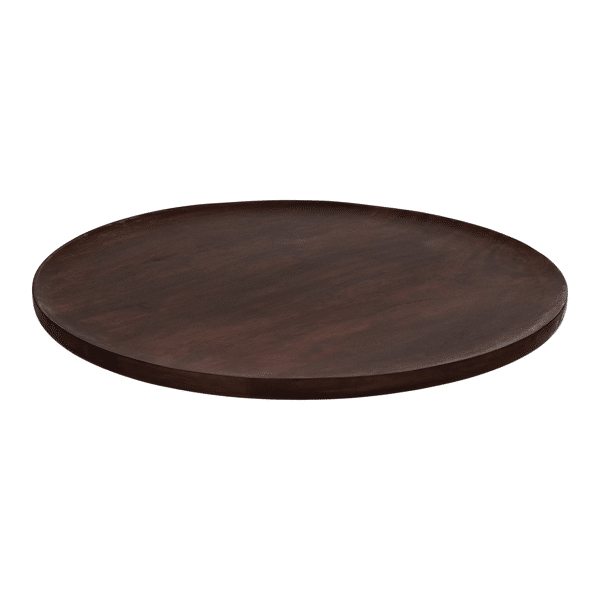 pomax MACLEAR - schotel - acacia hout - DIA 50 x H 1 25 cm - bruin