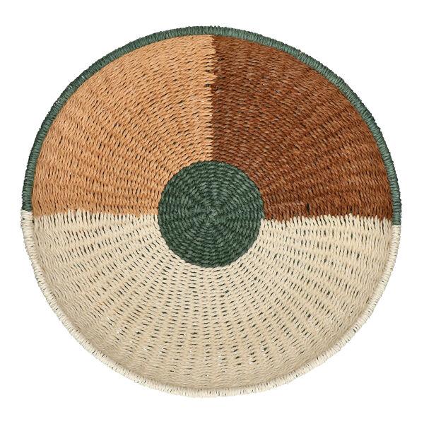 Pomax MALUK - Set/3 Muur Deco - Papier - DIA 22/30 5/43 X H 5/7 5/7 5 Cm - Veelkleurig