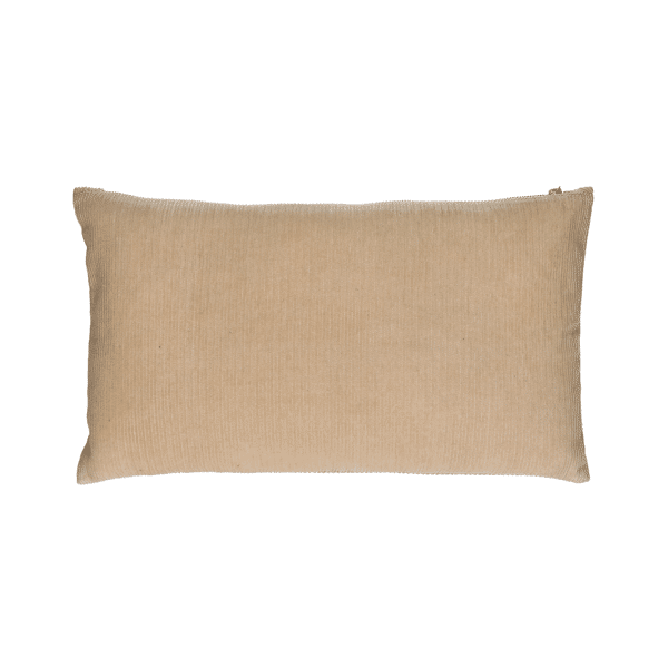 Pomax MANCHESTER - Kussen - Fluweel - L 50 X W 30 Cm - Latte