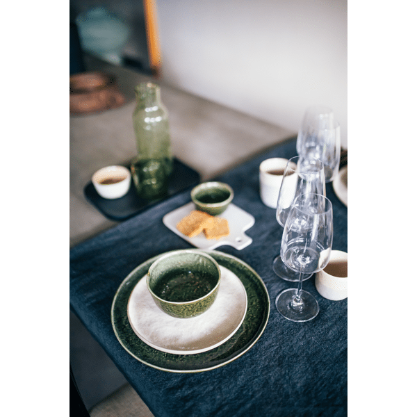 Pomax MARIKANA - Tafelkleed - Linnen - L 350 X W 170 Cm - Zwart