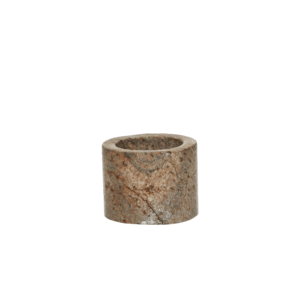 pomax MARMAR - kandelaar - marmer - DIA 6 5 x H 5 cm - roze