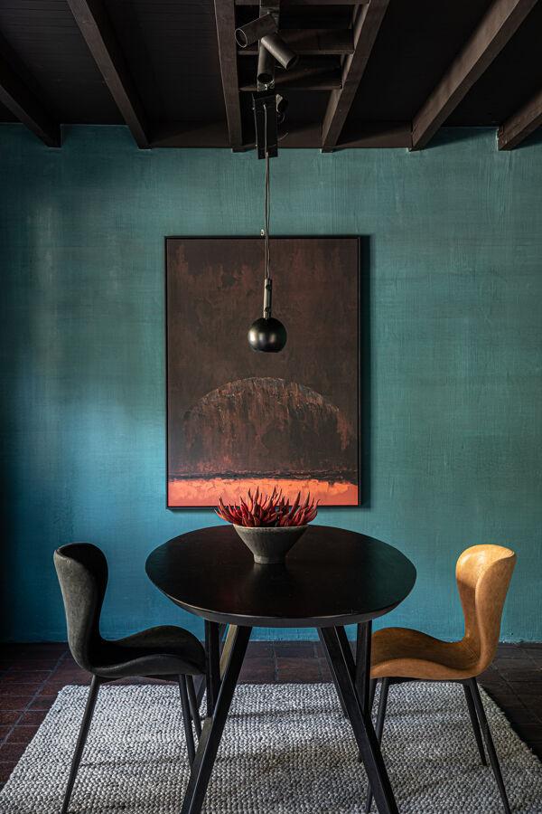 Pomax MARTE - Canvas Met Kader - Canvas / Hout - L 100 X W 3 4 X H 140 Cm - Rood