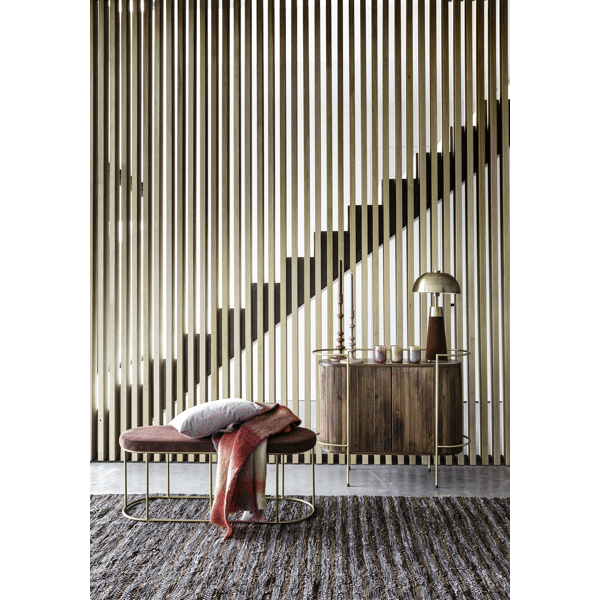 Pomax MELÓN - Geurkaars 1 Wiek - "oudh" Geur - Glas / Wax - DIA 7 5 X H 10 Cm - Roze