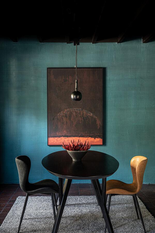 Pomax MERAPI - Kom - Terracotta - DIA 24 5 X H 13 Cm - Zwart