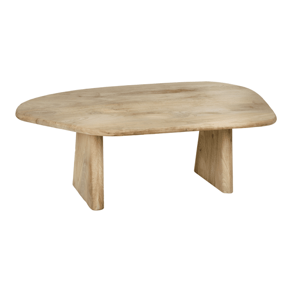 pomax MONTREAL - salontafel - mango hout / metaal - L 120 x W 70 x H 40 cm - naturel