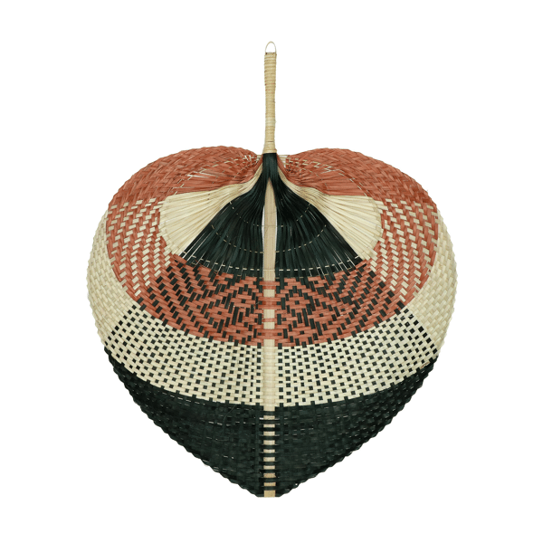 pomax ORIENTAL - muur deco - bamboe - L 60 x W 50 cm - roest