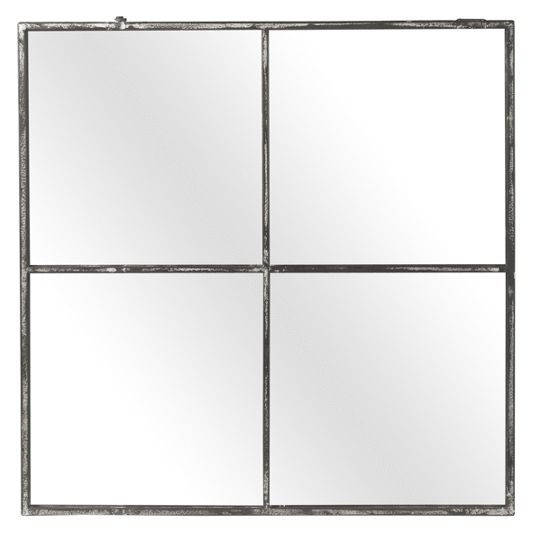 pomax PALACE - spiegel 4 onderverdelingen - metaal - L 80 x W 3 5 x H 80 cm