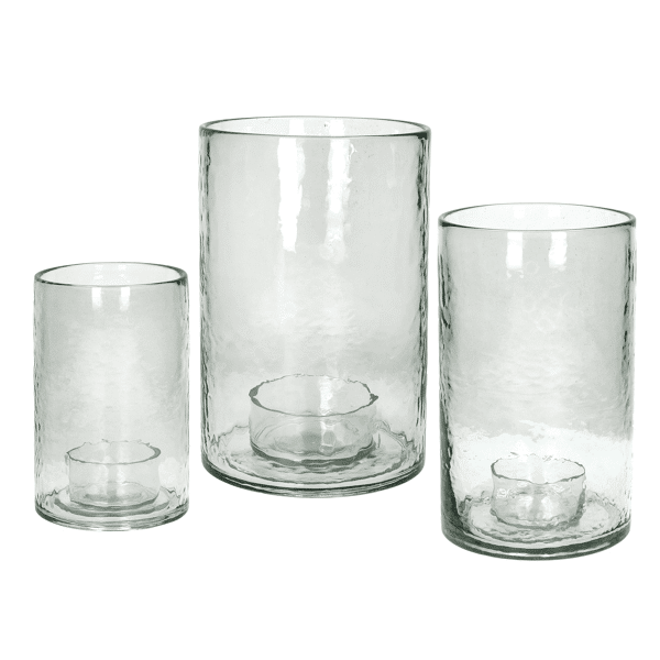 Pomax PATTI - Windlicht - Glas - DIA 20 25 X H 30 5 Cm - Transparant