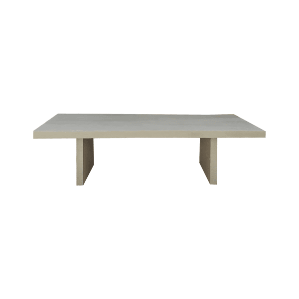pomax PIASTRO - tafel - kalkpleister - L 220 x W 85 x H 75 cm - grijs pomax PIASTRO - tafel - kalkpleister - L 220 x W 85 x H 75 cm - grijs