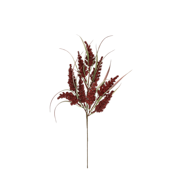 pomax PLANDAI - artificiële bloem - kunststof - H 46 cm - roest pomax PLANDAI - artificiële bloem - kunststof - H 46 cm - roest