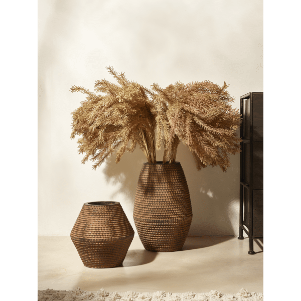 Pomax PLANDAI - Kunstplant - Kunststof / Metaal - H 114 Cm - Roze