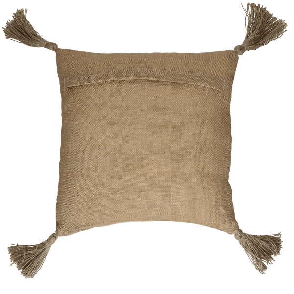 Pomax AIDA - Kussen - Katoen / Jute - L 45 X W 45 Cm - Rood