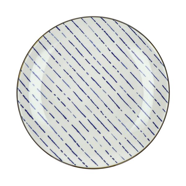 Pomax ANAFI - Dessertbord - Porselein - DIA 22 Cm - Blauw