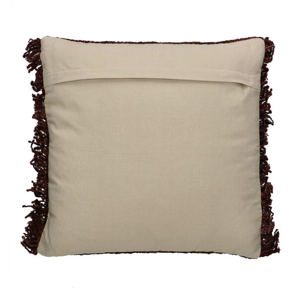 Pomax AYALA - Kussen - Katoen - L 45 X W 45 Cm - Roest