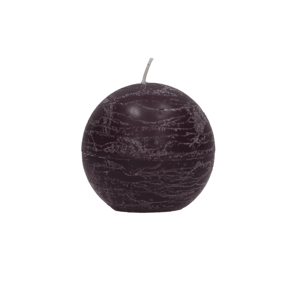 pomax CANDLE - kaars - paraffine wax - DIA 6 cm - purper