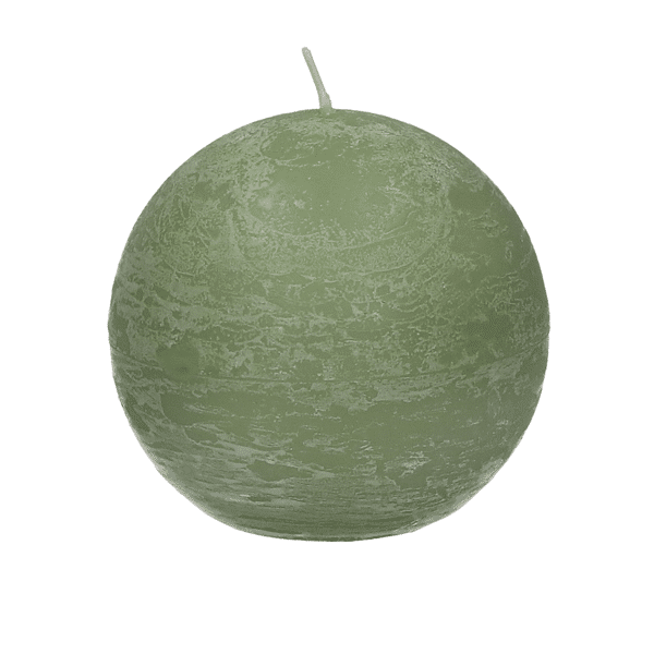 pomax CANDLE - kaars - paraffine wax - DIA 9 cm - avocado