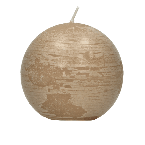 pomax CANDLE - kaars - paraffine wax - DIA 9 cm - honing