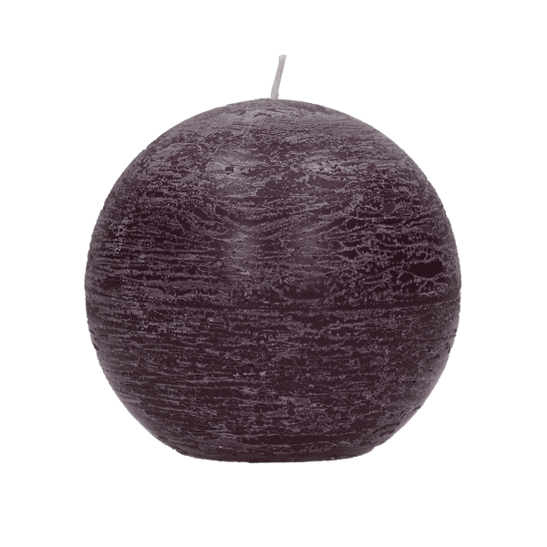 pomax CANDLE - kaars - paraffine wax - DIA 9 cm - purper