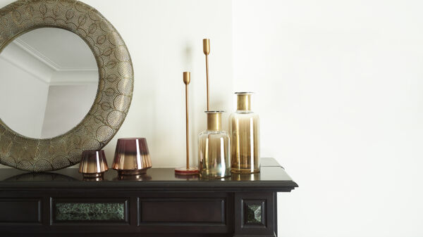 Pomax CORONNE - Spiegel - Metaal - DIA 71 X W 6 Cm - Goud