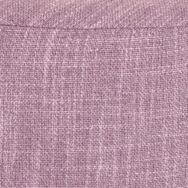 Pomax DELILAH - Poef - Stof - DIA 80 X H 35 Cm - Lavendel