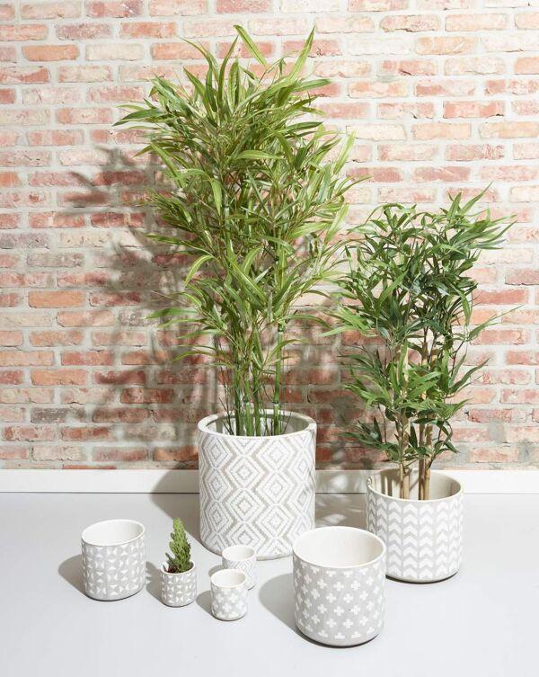 Pomax EPHESE - Bloempot - Aardewerk - DIA 14 X H 13 2 Cm