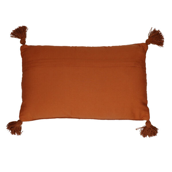 Pomax NIKITA - Kussen - Katoen - L 50 X W 30 Cm - Roest