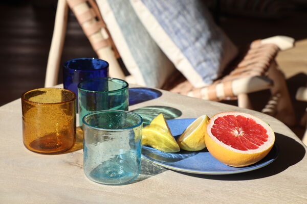 Pomax ONDA - Dessertbord - Porselein - DIA 22 Cm - Inkt