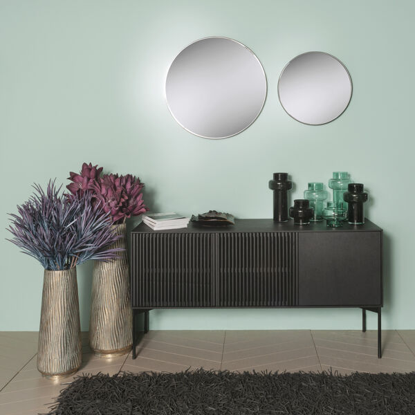 Pomax ORPHEA - Kunstbloem - Metaal - H 88 Cm - Blauw