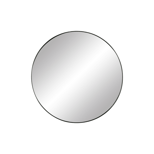 pomax PALACE - spiegel - metaal - DIA 30 x W 3 cm - zwart