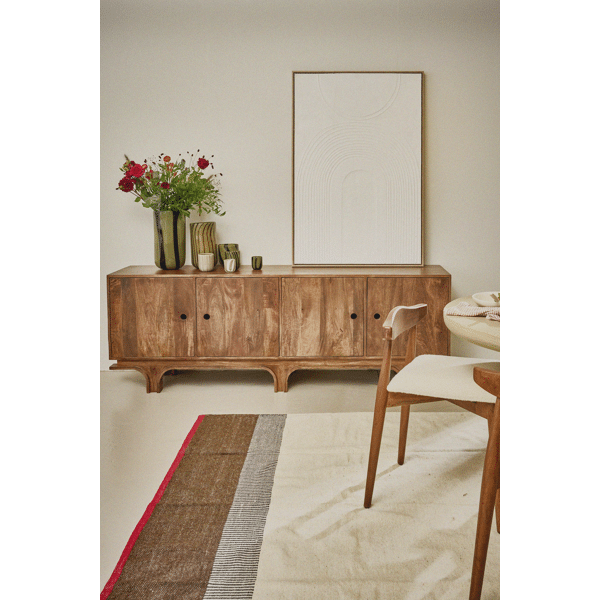 Pomax PAMPLONA - Tapijt - Wol - L 240 X W 180 Cm - Bruin